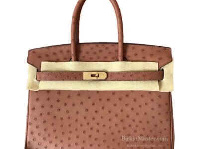 Hermès Birkin 30 Ostrich Gold GHW