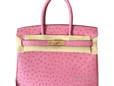 Hermès Birkin 30 Rose Confetti Ostrich GHW
