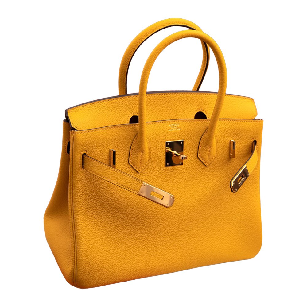 Hermès Birkin 30 Togo Jaune d'Or GHW