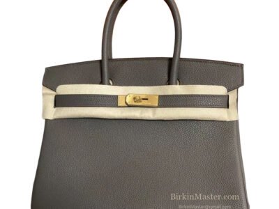 Hermès Birkin 35 Togo Gris Etain GHW
