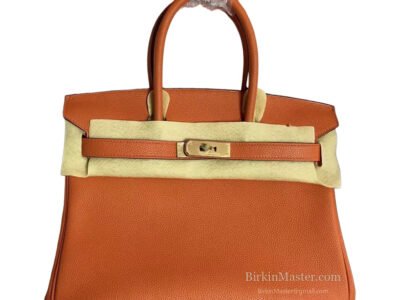 Hermès Birkin 35 Togo Orange GHW