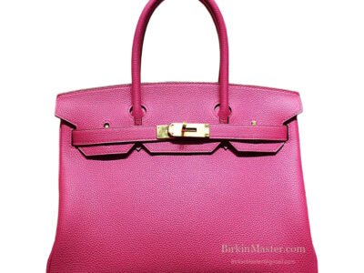 Hermès Birkin 35 Togo Rose Tyrien GHW