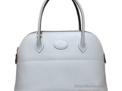 Hermès Bolide 27 Epsom Bleu Pale GHW