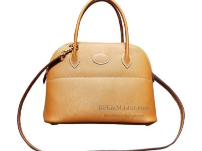 Hermès Bolide 27 Epsom Gold GHW