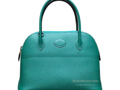 Hermès Bolide 27 Epsom Vert Jade PHW