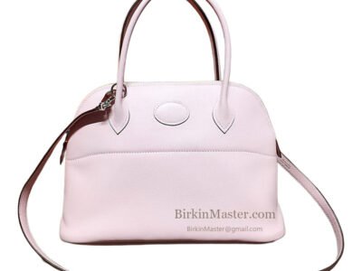 Hermès Bolide 27 Evercolor Rose Sakura PHW