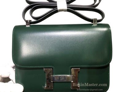 Hermès Constance 18 Vert Fonce Box Calf PHW