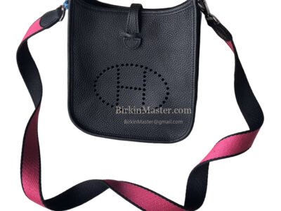 Hermès Evelyne 16 Black Clemence PHW