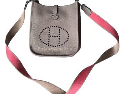 Hermès Evelyne 16 Gris Asphalte Clemence PHW