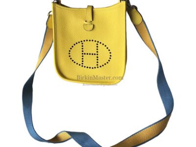 Hermès Evelyne 16 Jaune de Naples Clemence PHW