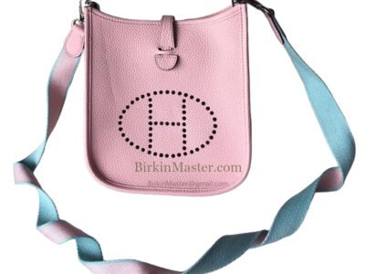 Hermès Evelyne 16 Rose Sakura Clemence PHW
