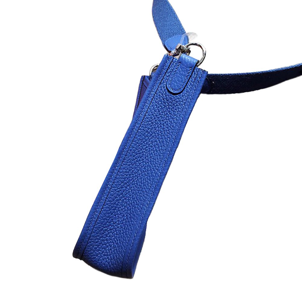 Hermès Evelyne 19 Bleu Hydra Clemence PHW - Image 3