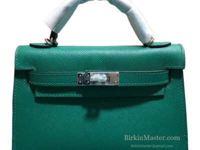 Hermès Kelly 20 Epsom Vert Jade PHW
