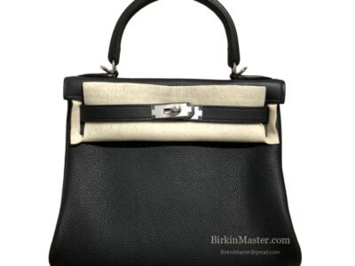 Hermès Kelly 28 Togo Black PHW
