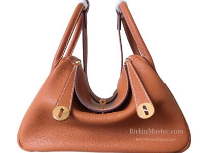 Hermès Lindy 26 Clemence Gold GHW