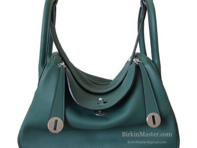 Hermès Lindy 26 Clemence Malachite PHW