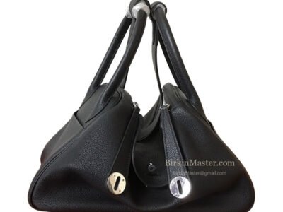 Hermès Lindy 26 Clemence Noir PHW