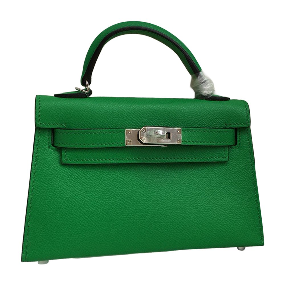 Hermès Mini Kelly II 20 Epsom Vert Menthe PHW