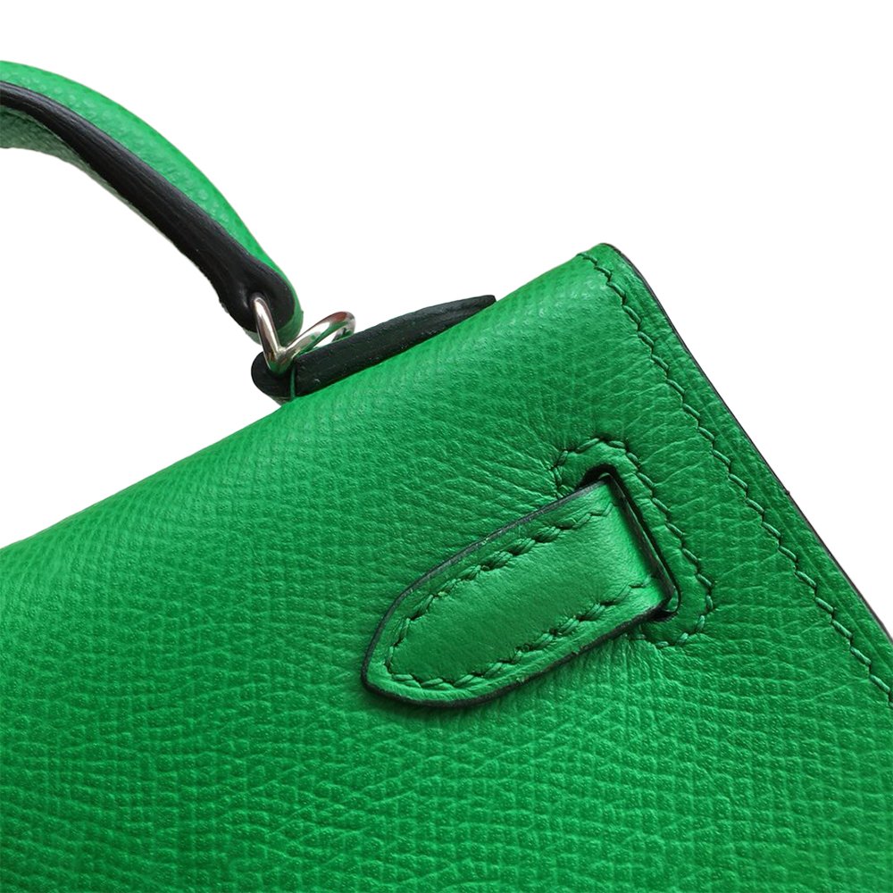 Hermès Mini Kelly II 20 Epsom Vert Menthe PHW - Image 2