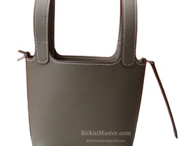 Hermès Picotin 18 Swift Etoupe PHW