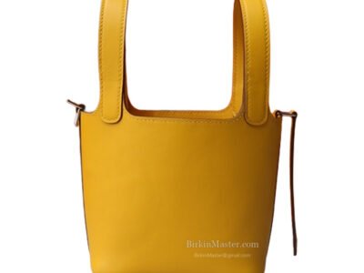 Hermès Picotin 18 Swift Jaune Ambre PHW